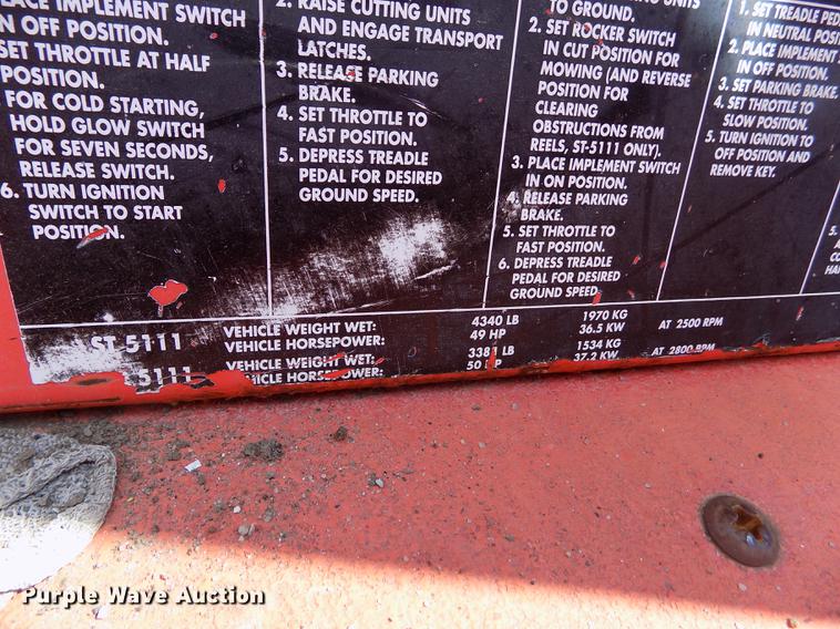 image for item DB9205 2000 Jacobsen Textron HR-5111 lawn mower