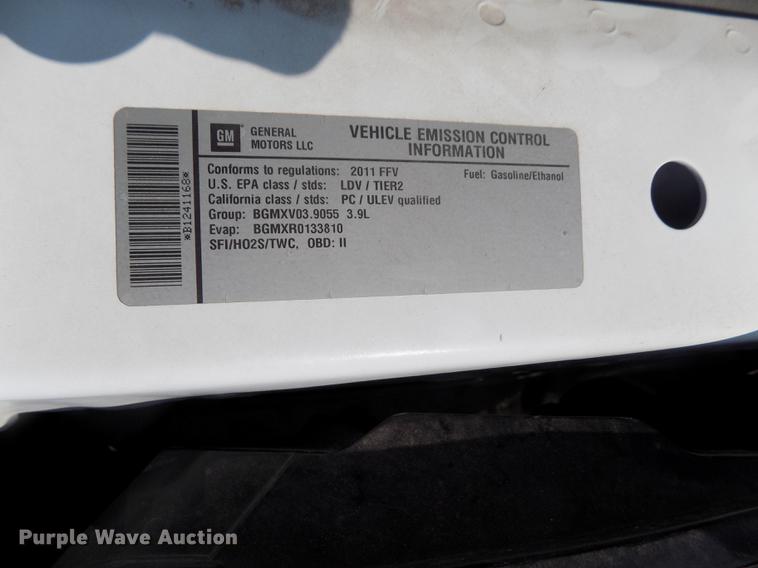 image for item DB9206 2011 Chevrolet Impala Police Cruiser