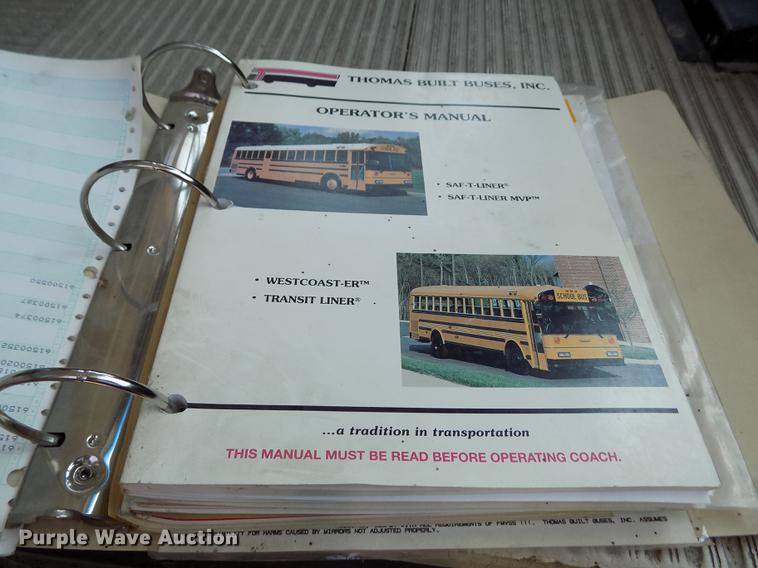 image for item DB9237 1994 Thomas Built Saf-T-Liner ER school bus