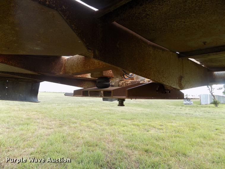 image for item DB9239 1985 Ranch Manufacturing Co bottom dump trailer