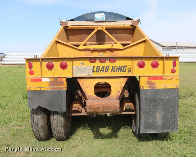 image for item DC7544 1983 Load King 1827-I bottom dump trailer