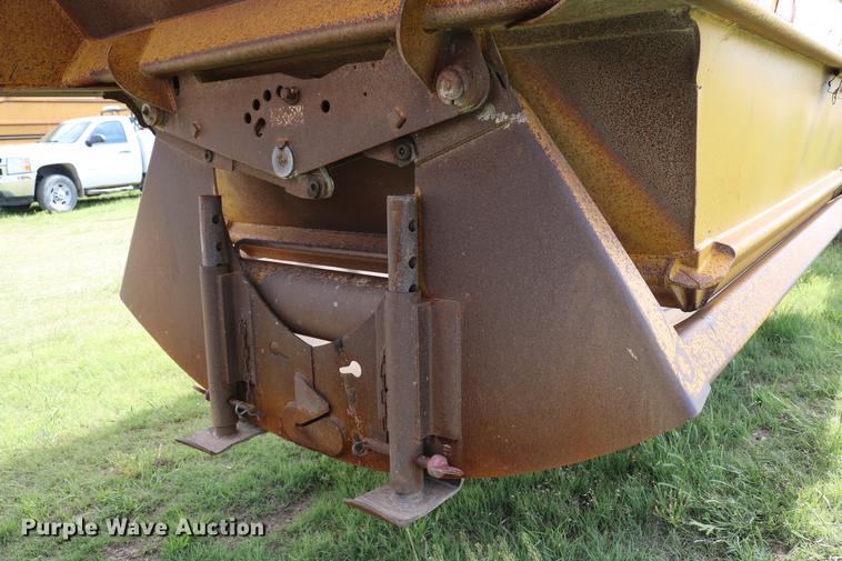 image for item DC7544 1983 Load King 1827-I bottom dump trailer