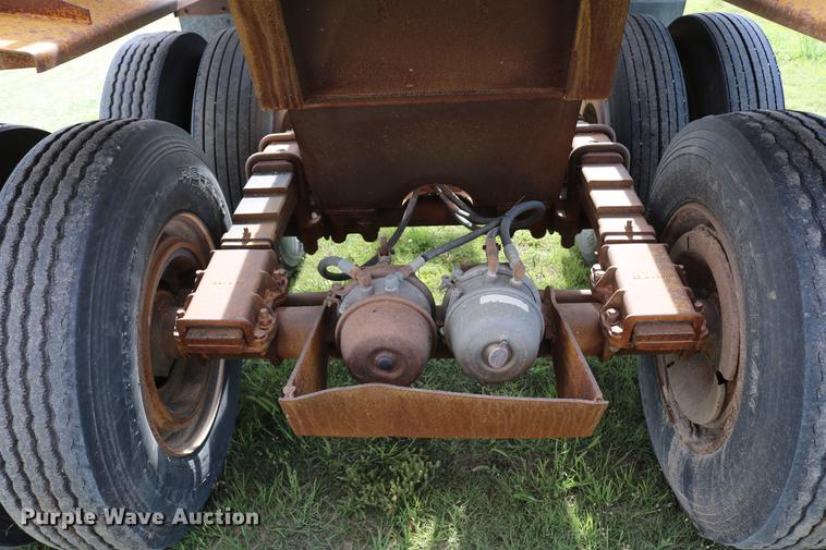 image for item DC7544 1983 Load King 1827-I bottom dump trailer