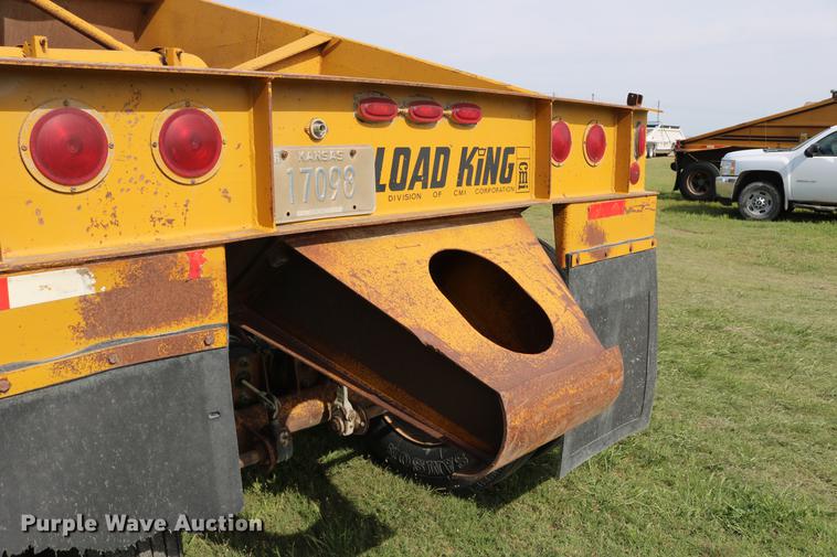 image for item DC7544 1983 Load King 1827-I bottom dump trailer