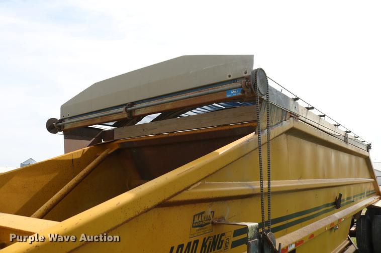 image for item DC7544 1983 Load King 1827-I bottom dump trailer