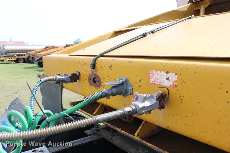 image for item DC7544 1983 Load King 1827-I bottom dump trailer