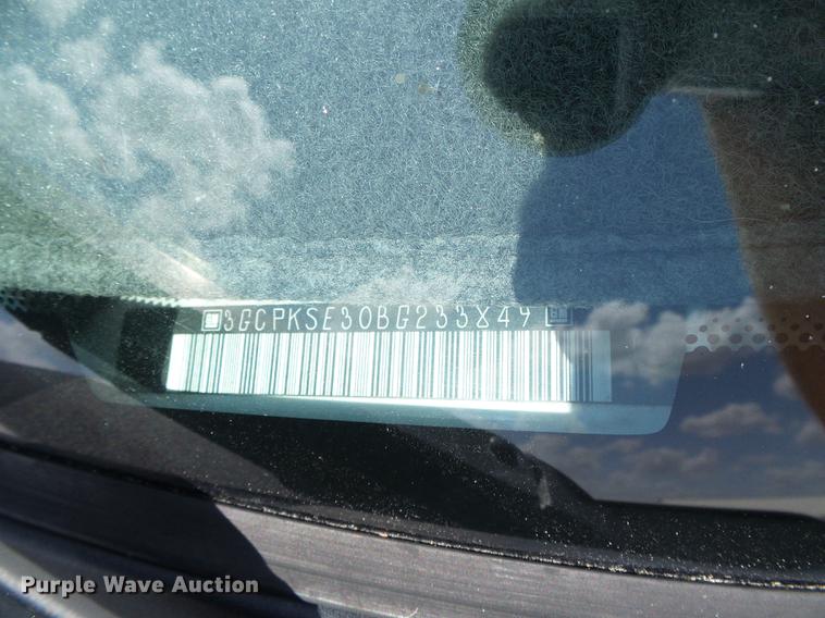 image for item DD5796 2011 Chevrolet Silverado 1500 Crew Cab pickup truck