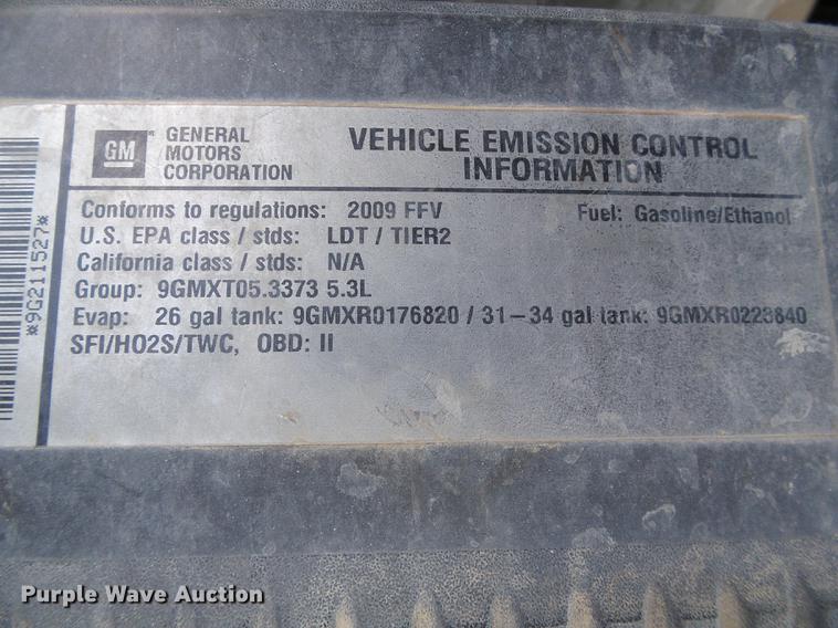 image for item DD5797 2009 GMC Sierra 1500 Crew Cab pickup truck