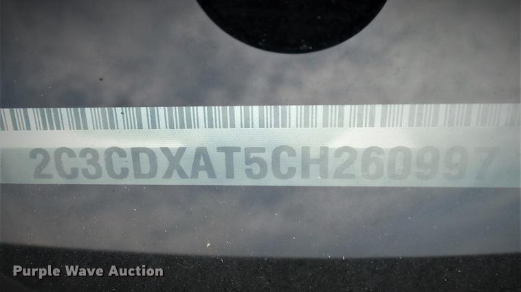 image for item DD7278 2012 Dodge Charger Police