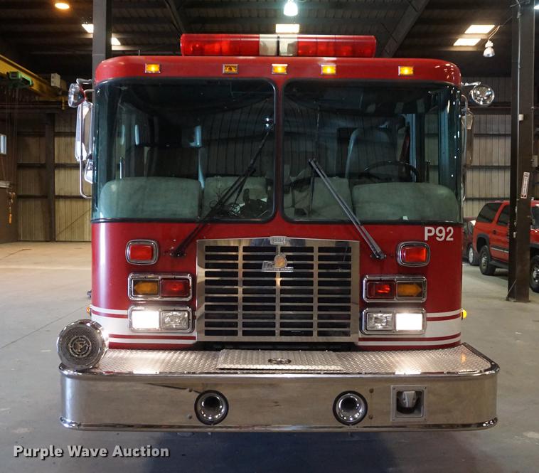 image for item DD7837 2001 HME pumper fire truck