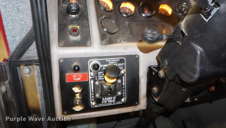 image for item DD7837 2001 HME pumper fire truck