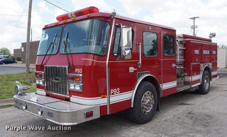 image for item DD7845 1998 Emergency One pumper fire truck