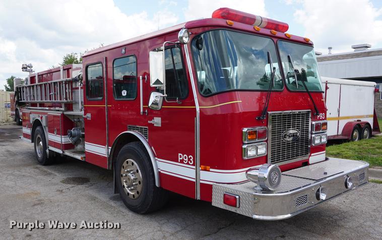 image for item DD7845 1998 Emergency One pumper fire truck