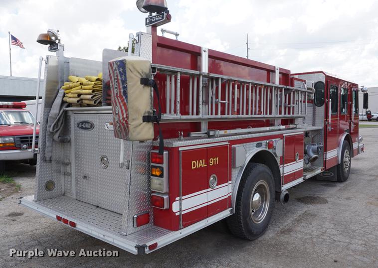 image for item DD7845 1998 Emergency One pumper fire truck