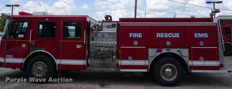 image for item DD7845 1998 Emergency One pumper fire truck