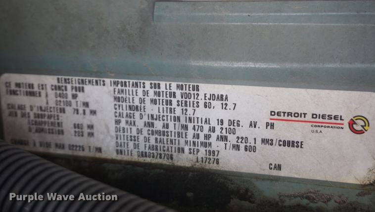 image for item DD7845 1998 Emergency One pumper fire truck