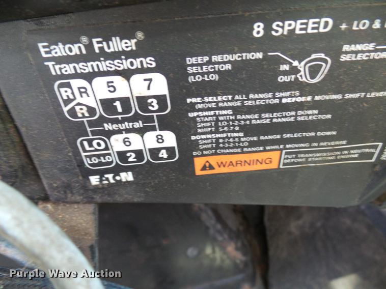 image for item DD8659 2002 International 2554 dump truck