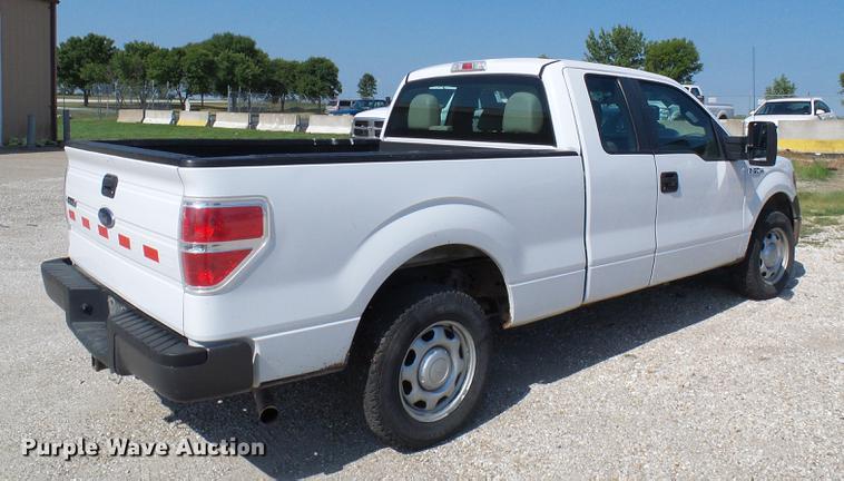 image for item DD8662 2010 Ford F150 SuperCab pickup truck