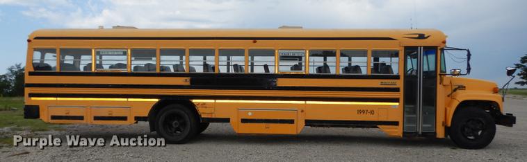 image for item DE1841 1997 Chevrolet Blue Bird school bus