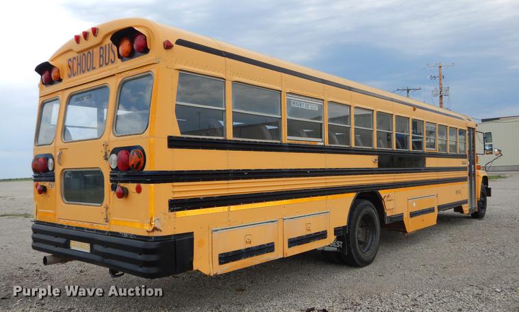 image for item DE1841 1997 Chevrolet Blue Bird school bus