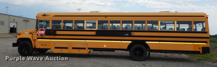 image for item DE1841 1997 Chevrolet Blue Bird school bus