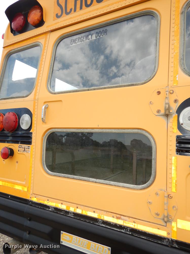 image for item DE1841 1997 Chevrolet Blue Bird school bus