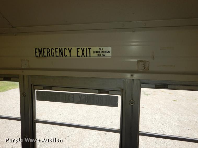 image for item DE1841 1997 Chevrolet Blue Bird school bus