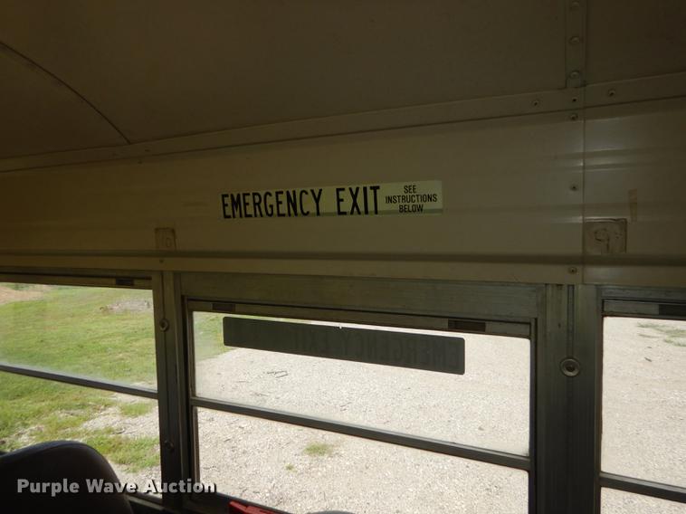 image for item DE1841 1997 Chevrolet Blue Bird school bus