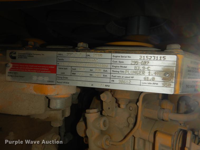 image for item DE1847 2002 Vibromax W605PD padfoot roller