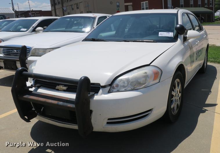 image for item DE3771 2008 Chevrolet Impala Police