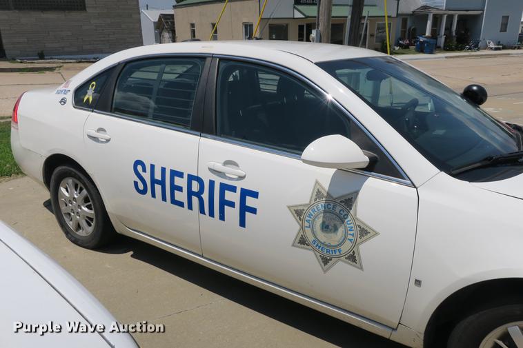 image for item DE3771 2008 Chevrolet Impala Police