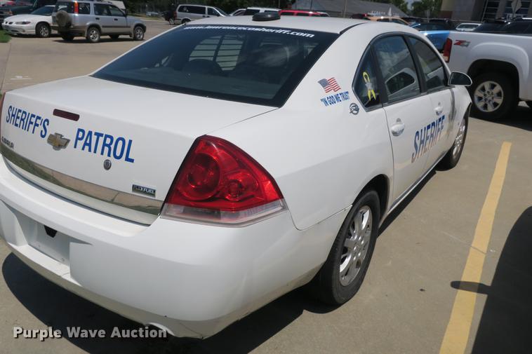 image for item DE3771 2008 Chevrolet Impala Police