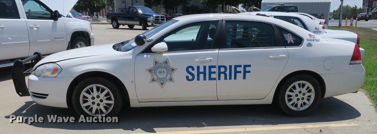 image for item DE3771 2008 Chevrolet Impala Police
