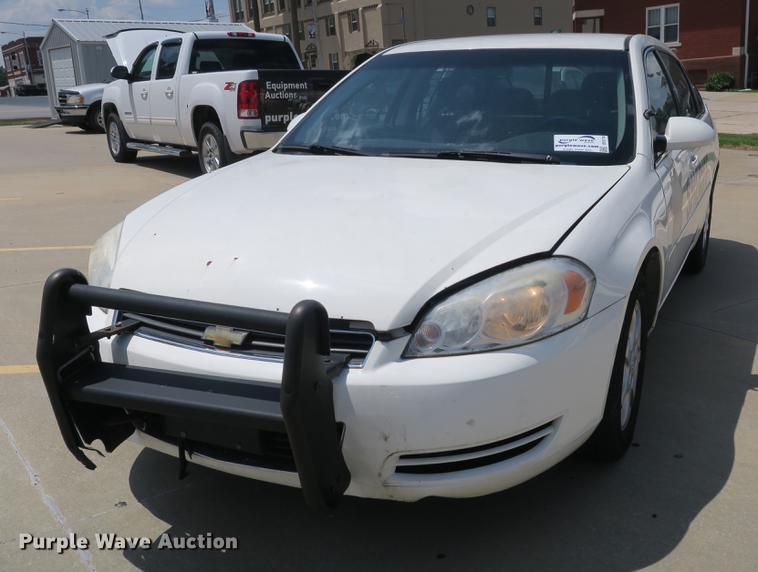 image for item DE3774 2007 Chevrolet Impala Police