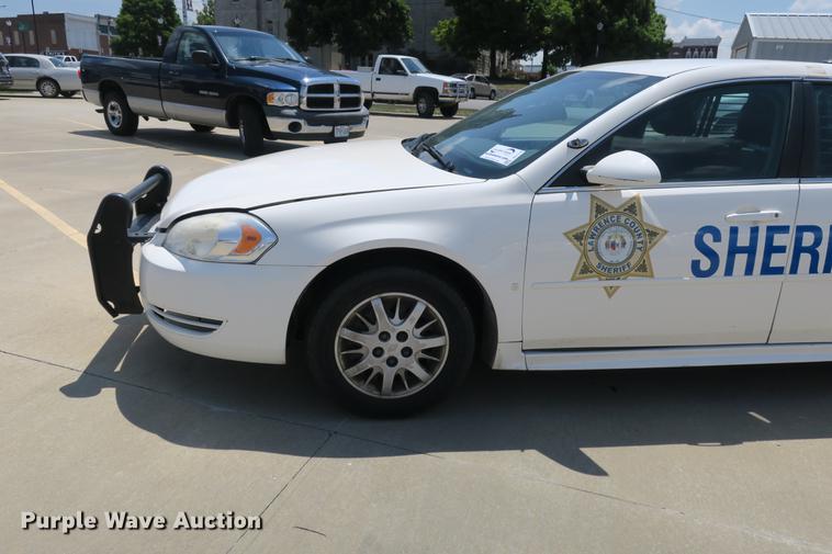 image for item DE3776 2009 Chevrolet Impala Police