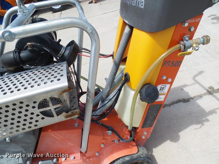 image for item DE5090 2015 Husqvarna FS520 concrete saw