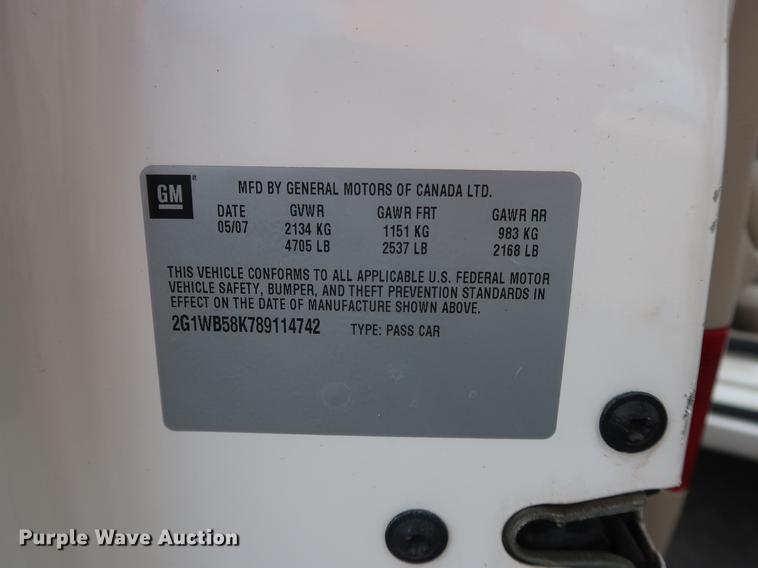 image for item DF2253 2008 Chevrolet Impala