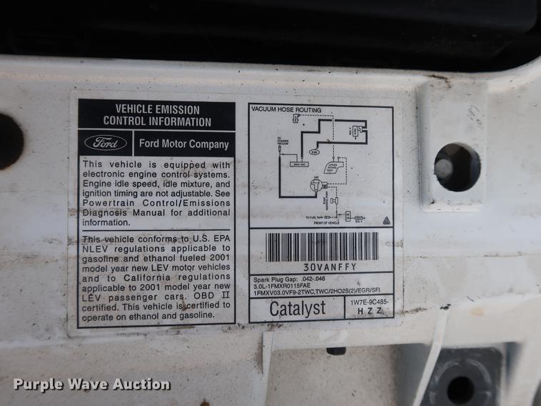 image for item DF2255 2001 Ford Taurus