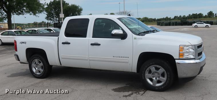 image for item DF2258 2012 Chevrolet Silverado 1500 Hybrid Crew Cab pickup truck