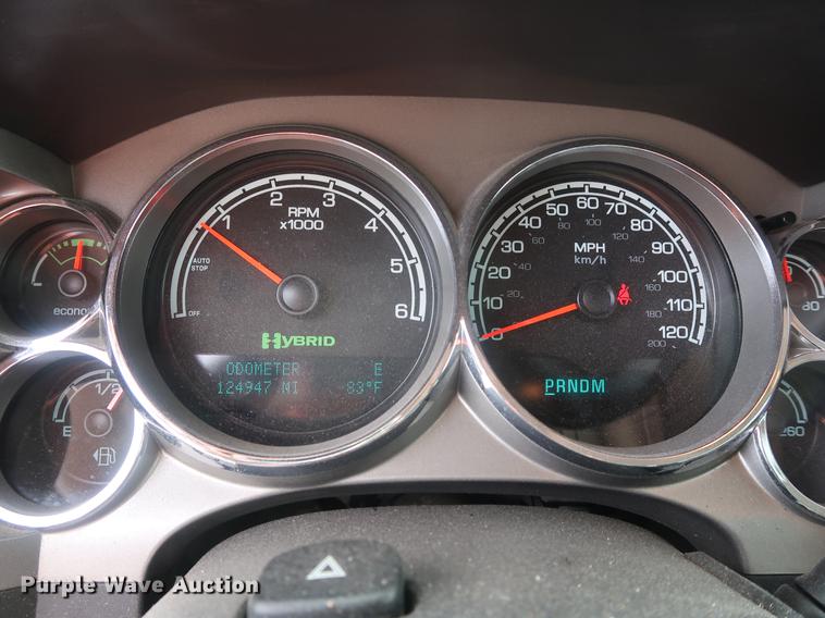 image for item DF2258 2012 Chevrolet Silverado 1500 Hybrid Crew Cab pickup truck