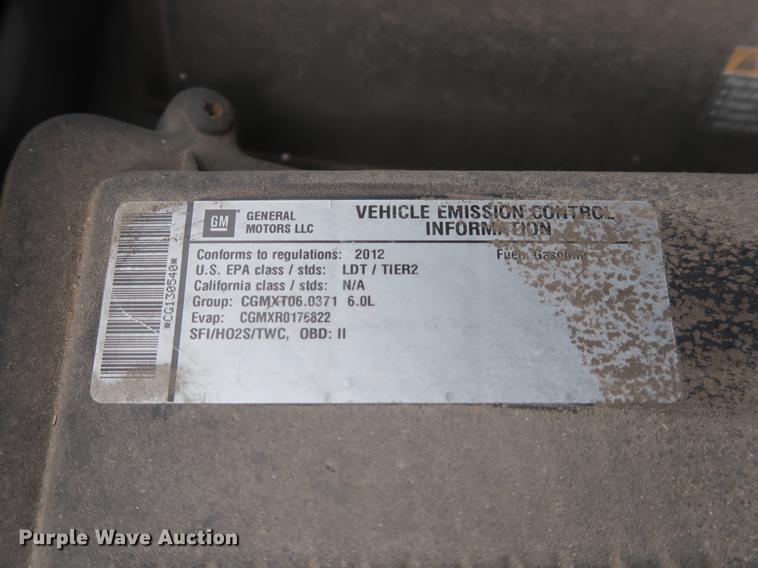 image for item DF2258 2012 Chevrolet Silverado 1500 Hybrid Crew Cab pickup truck