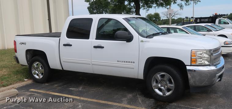 image for item DF2259 2012 Chevrolet Silverado 1500 Hybrid Crew Cab pickup truck