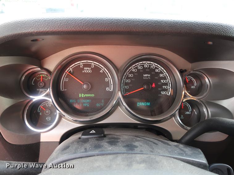 image for item DF2259 2012 Chevrolet Silverado 1500 Hybrid Crew Cab pickup truck