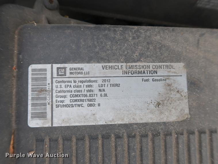 image for item DF2259 2012 Chevrolet Silverado 1500 Hybrid Crew Cab pickup truck