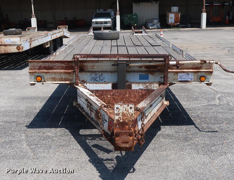 image for item DF2274 1994 CZ Engineering CZ20KT equipment trailer