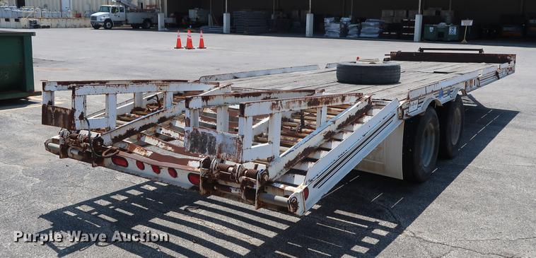 image for item DF2274 1994 CZ Engineering CZ20KT equipment trailer