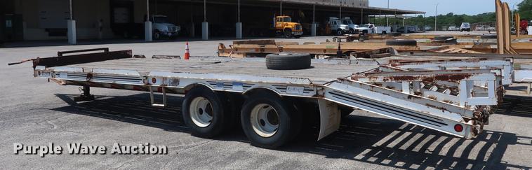 image for item DF2274 1994 CZ Engineering CZ20KT equipment trailer