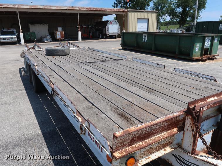 image for item DF2274 1994 CZ Engineering CZ20KT equipment trailer