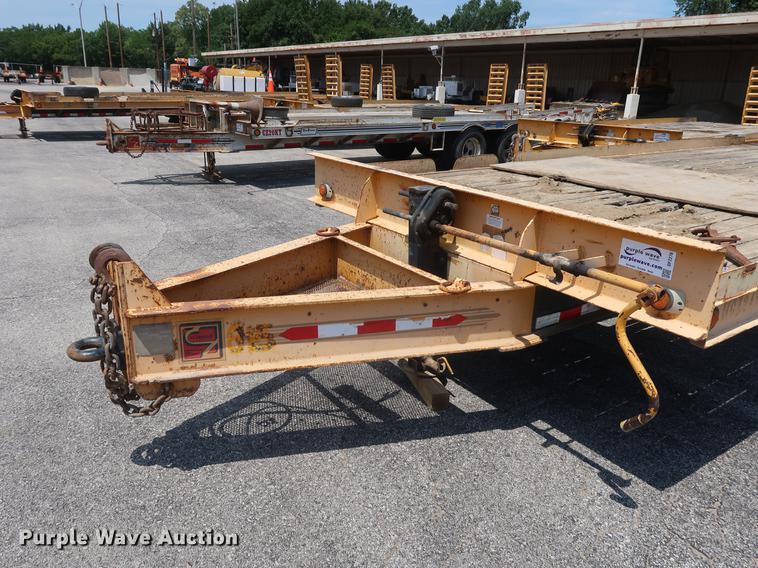 image for item DF2276 2006 CZ Engineering HCZ24KT equipment trailer