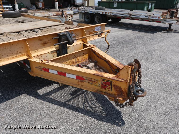 image for item DF2276 2006 CZ Engineering HCZ24KT equipment trailer